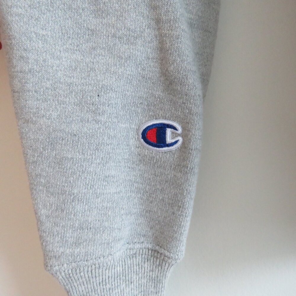 BCU X CHAMPION HBCU Arch Crewneck Gray Reverse Weave Sweatshirt - Size S - Picture 14 of 16
